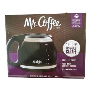 Mr. Coffee Glass Replacement Carafe Pot Sunbeam Products 12 Cup Coffee Makers